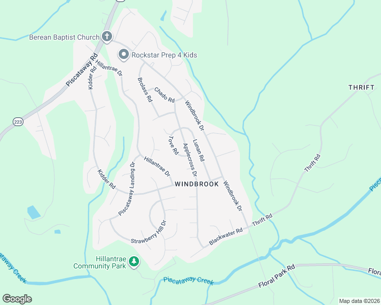 map of restaurants, bars, coffee shops, grocery stores, and more near 12512 Applecross Drive in Clinton