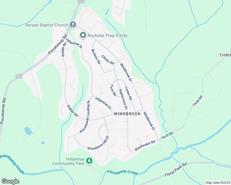map of restaurants, bars, coffee shops, grocery stores, and more near 12518 Tove Road in Clinton
