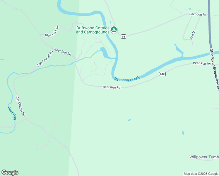 map of restaurants, bars, coffee shops, grocery stores, and more near 843 Bear Run Road in Gallipolis