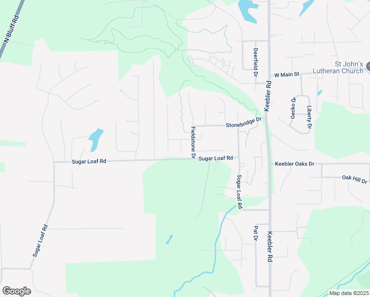 map of restaurants, bars, coffee shops, grocery stores, and more near 18 Cambridge Court in Maryville