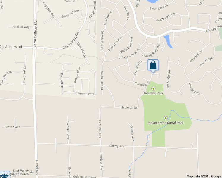 map of restaurants, bars, coffee shops, grocery stores, and more near 4521 Shari Way in Granite Bay