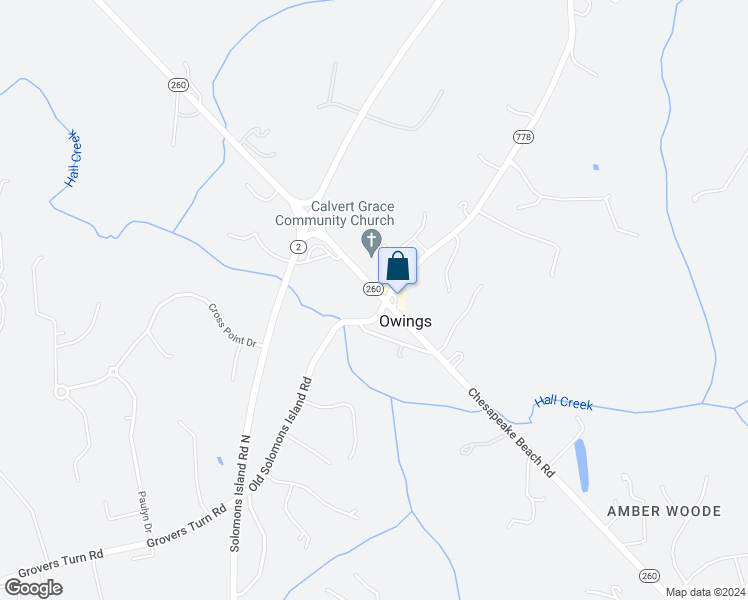 map of restaurants, bars, coffee shops, grocery stores, and more near 113 Chesapeake Beach Road in Friendship