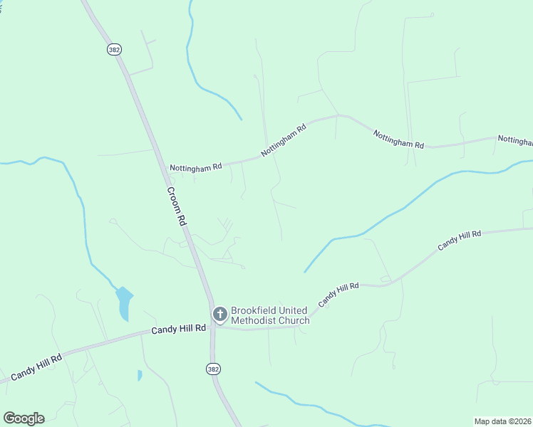 map of restaurants, bars, coffee shops, grocery stores, and more near 15015 Nottingham Road in Upper Marlboro