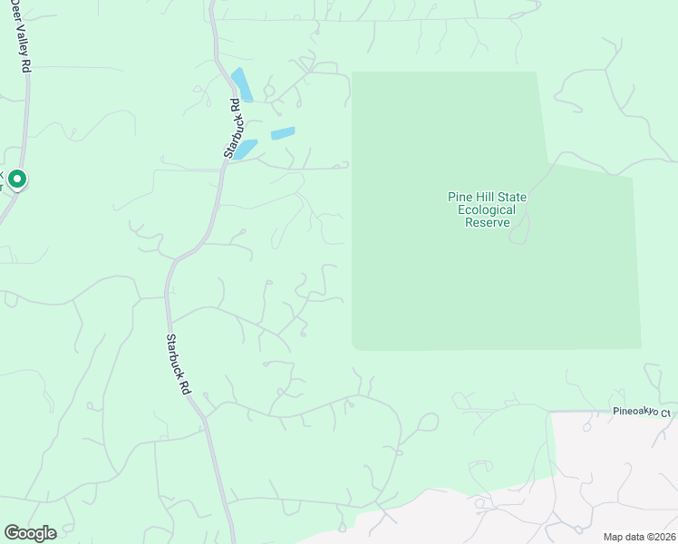 map of restaurants, bars, coffee shops, grocery stores, and more near 2352 Sanford Drive in Rescue