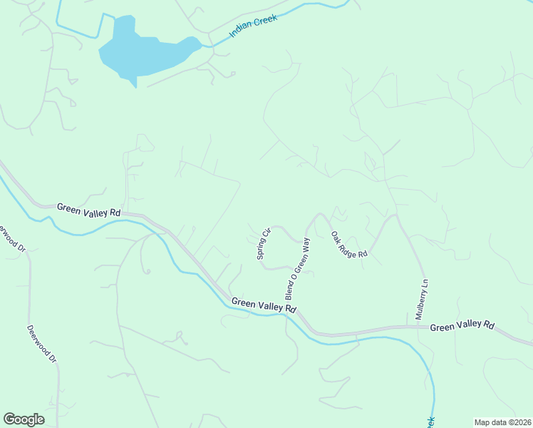 map of restaurants, bars, coffee shops, grocery stores, and more near 5401 Spring Circle in Placerville