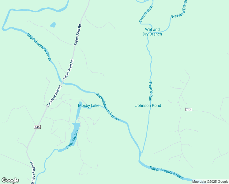 map of restaurants, bars, coffee shops, grocery stores, and more near 7525 Tapps Ford Road in Amissville