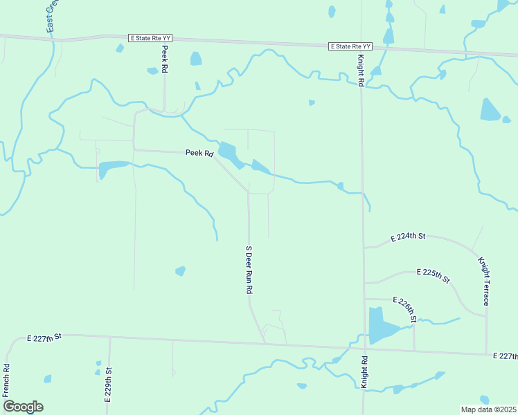 map of restaurants, bars, coffee shops, grocery stores, and more near 22311 South Deer Run Road in Peculiar