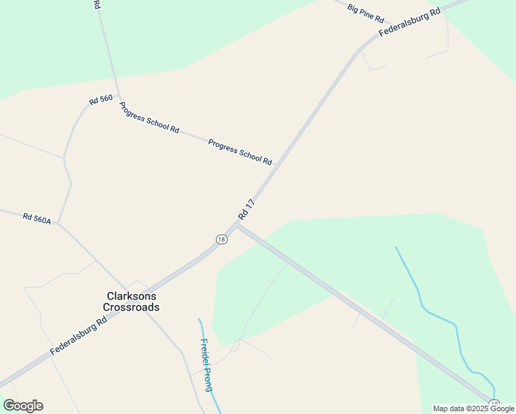 map of restaurants, bars, coffee shops, grocery stores, and more near 6136 Federalsburg Road in Bridgeville