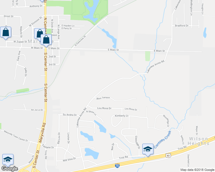 map of restaurants, bars, coffee shops, grocery stores, and more near 1809 Lakeview Acres Road in Collinsville