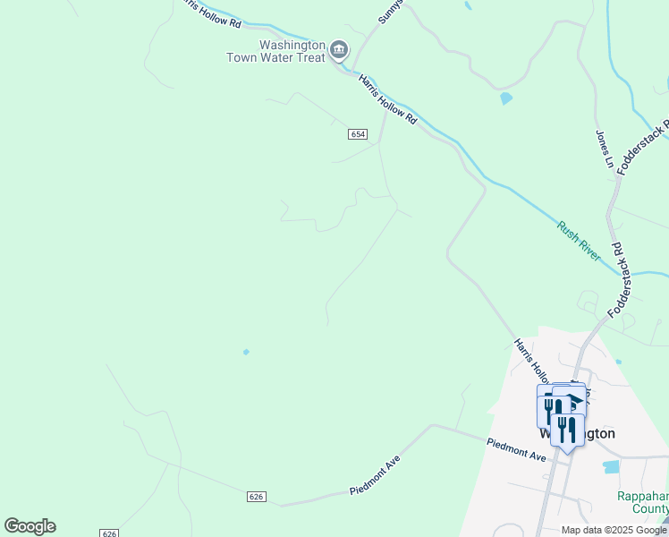 map of restaurants, bars, coffee shops, grocery stores, and more near 84 Maple Hill Lane in Washington