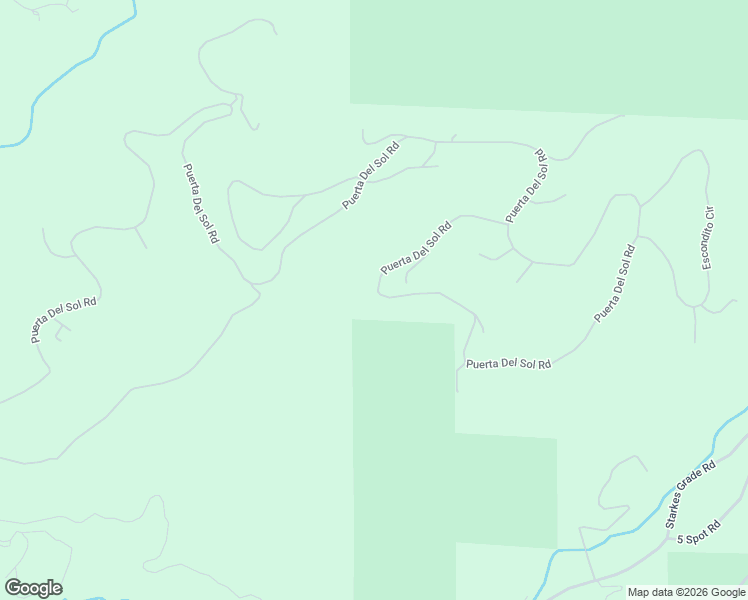 map of restaurants, bars, coffee shops, grocery stores, and more near 6035 Puerta Del Sol Road in Camino