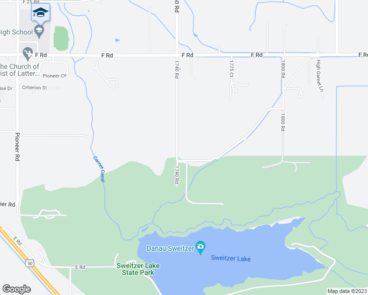 map of restaurants, bars, coffee shops, grocery stores, and more near 440 1740 Road in Delta