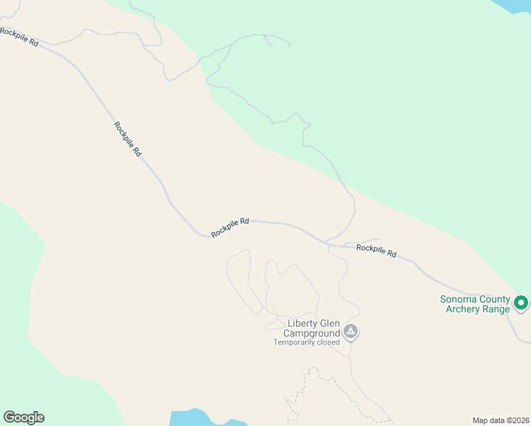 map of restaurants, bars, coffee shops, grocery stores, and more near Rockpile Road in Geyserville