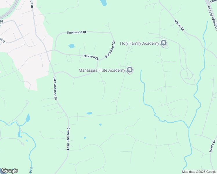 map of restaurants, bars, coffee shops, grocery stores, and more near 10711 Montgomery Drive in Manassas