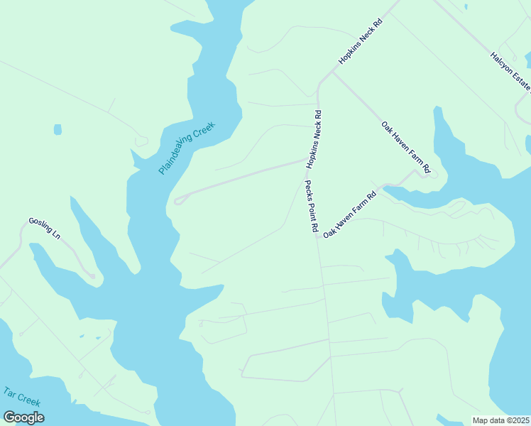 map of restaurants, bars, coffee shops, grocery stores, and more near 6280 Hopkins Neck Road in Easton
