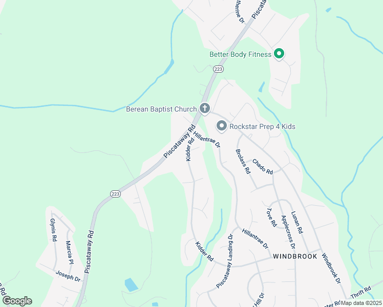 map of restaurants, bars, coffee shops, grocery stores, and more near 3201 Benjamin Court in Clinton