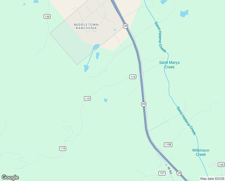 map of restaurants, bars, coffee shops, grocery stores, and more near 15510 Western Mine Road in Middletown