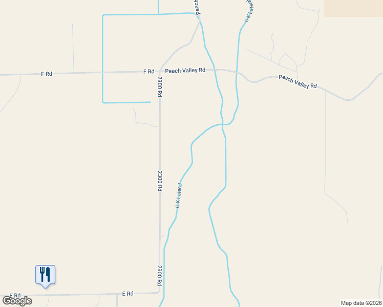 map of restaurants, bars, coffee shops, grocery stores, and more near 4742 2300 Road in Delta