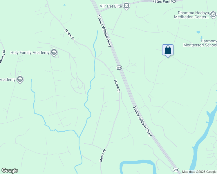 map of restaurants, bars, coffee shops, grocery stores, and more near 11031 Wooldridge Drive in Manassas