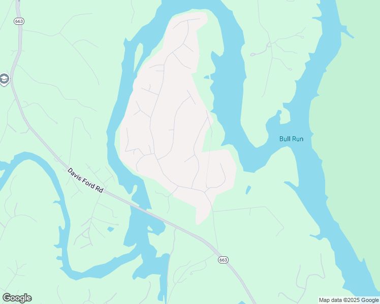 map of restaurants, bars, coffee shops, grocery stores, and more near 6100 Eagles Nest Court in Manassas