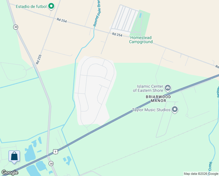 map of restaurants, bars, coffee shops, grocery stores, and more near 18515 Emerson Way in Georgetown