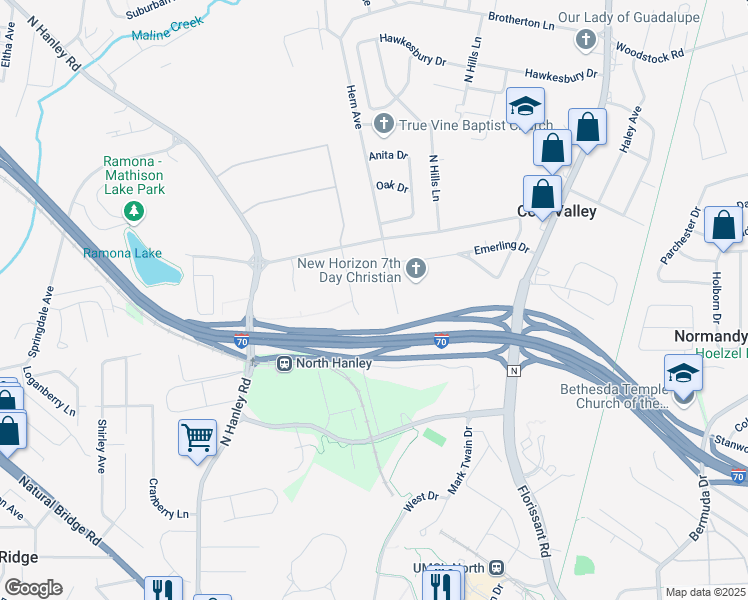 map of restaurants, bars, coffee shops, grocery stores, and more near 8580 Evans Avenue in Berkeley