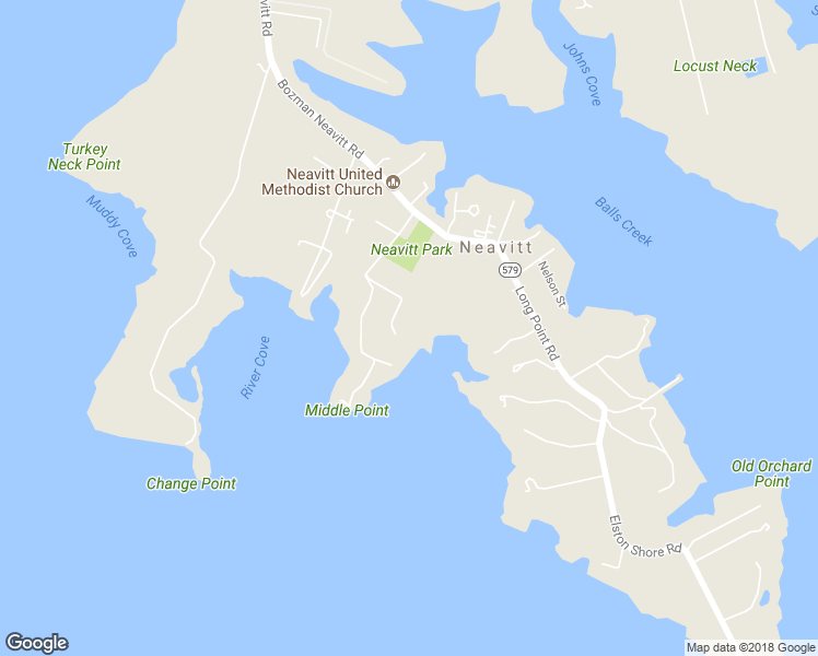 map of restaurants, bars, coffee shops, grocery stores, and more near 22860 Middle Point Road in Neavitt