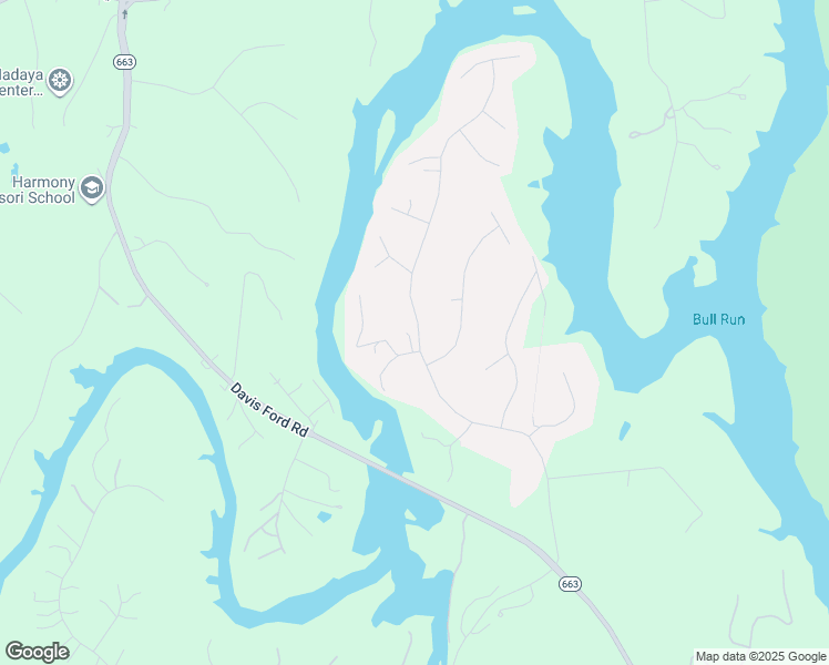 map of restaurants, bars, coffee shops, grocery stores, and more near 6251 Occoquan Forest Drive in Manassas