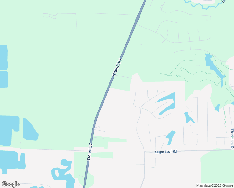map of restaurants, bars, coffee shops, grocery stores, and more near 1758 North Bluff Road in Collinsville