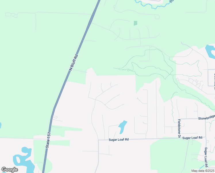 map of restaurants, bars, coffee shops, grocery stores, and more near 39 Sugar Lane in Collinsville
