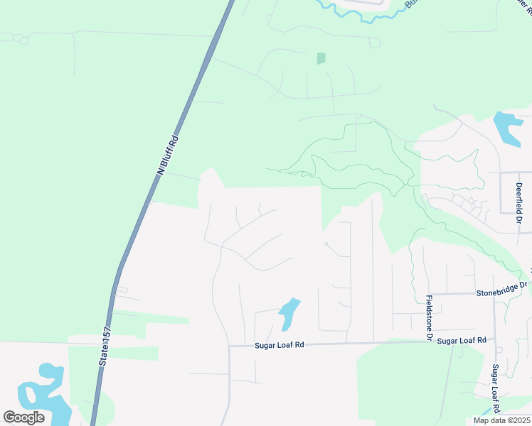 map of restaurants, bars, coffee shops, grocery stores, and more near 39 Sugar Lane in Collinsville