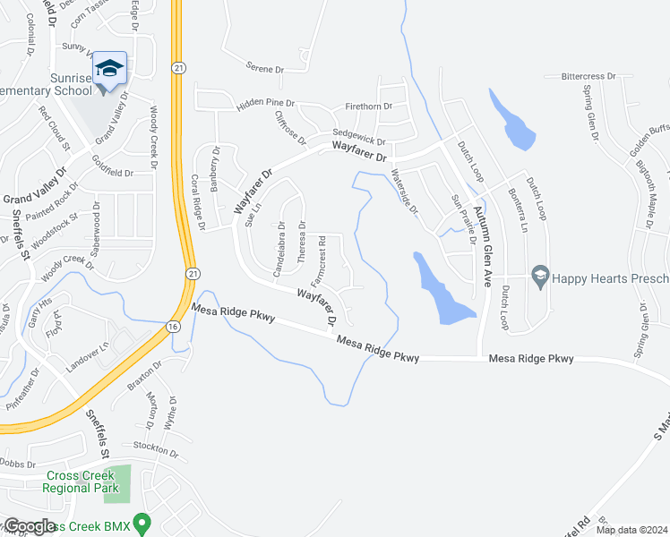 map of restaurants, bars, coffee shops, grocery stores, and more near 7502 Silver Bow Drive in Colorado Springs