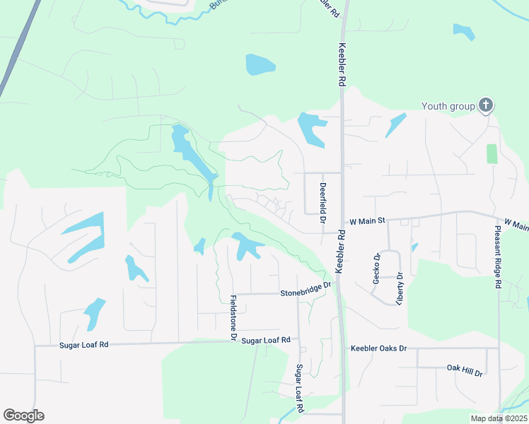 map of restaurants, bars, coffee shops, grocery stores, and more near 7627 Stonebridge Golf Drive in Maryville