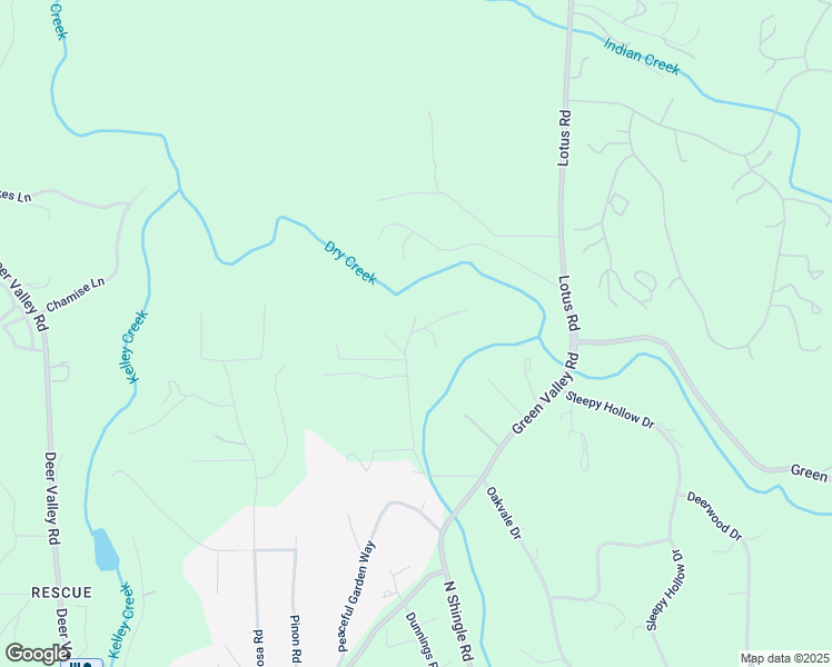map of restaurants, bars, coffee shops, grocery stores, and more near 4900 Kenworth Drive in Shingle Springs
