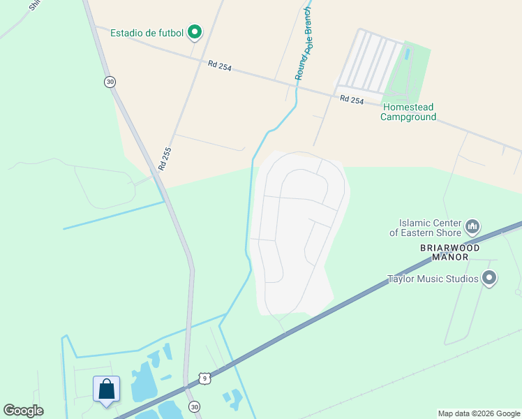 map of restaurants, bars, coffee shops, grocery stores, and more near 18515 Emerson Way in Georgetown
