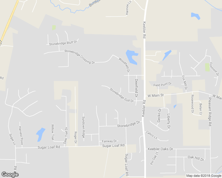 map of restaurants, bars, coffee shops, grocery stores, and more near 7636 Stonebridge Golf Drive in Maryville