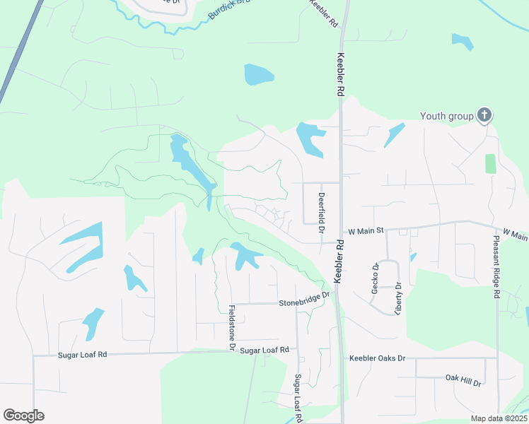 map of restaurants, bars, coffee shops, grocery stores, and more near 7630 Stonebridge Golf Drive in Maryville