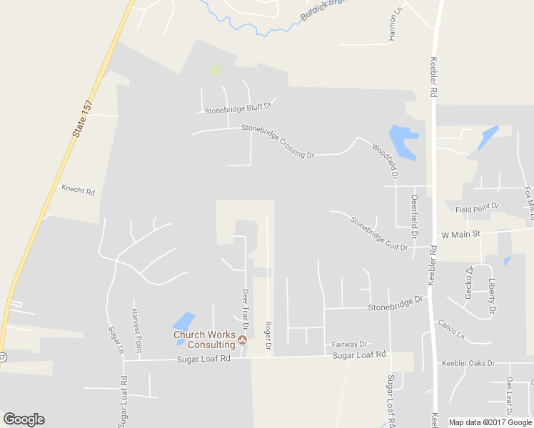 map of restaurants, bars, coffee shops, grocery stores, and more near 199 Roger Drive in Maryville
