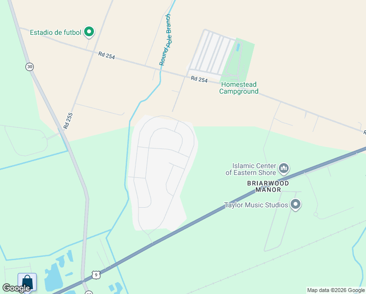 map of restaurants, bars, coffee shops, grocery stores, and more near Longfellow Way in Georgetown