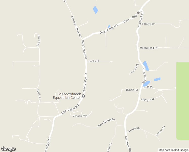 map of restaurants, bars, coffee shops, grocery stores, and more near 5065 Broken Bow Lane in Rescue