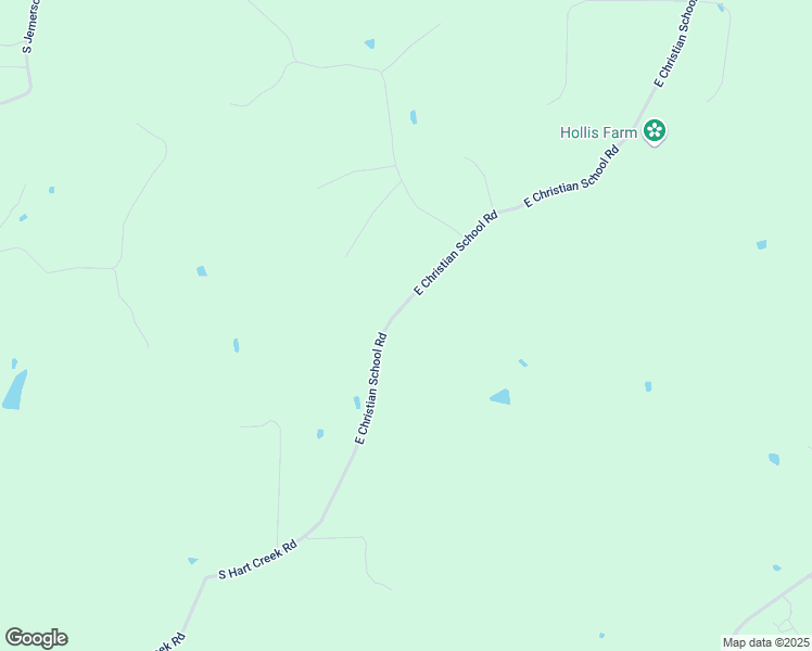 map of restaurants, bars, coffee shops, grocery stores, and more near 3300 East Christian School Road in Hartsburg