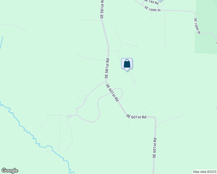 map of restaurants, bars, coffee shops, grocery stores, and more near 220 Southeast 581st Road in Warrensburg