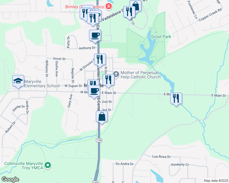 6300 East Main Street, Maryville IL Walk Score