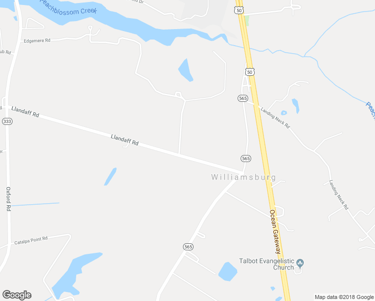 map of restaurants, bars, coffee shops, grocery stores, and more near 28966 Llandaff Road in Easton
