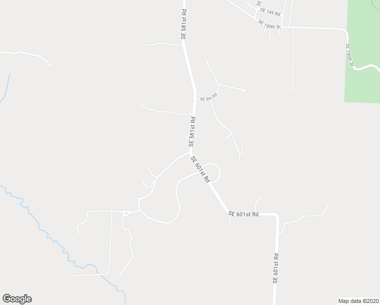 map of restaurants, bars, coffee shops, grocery stores, and more near 220 Southeast 581st Road in Warrensburg