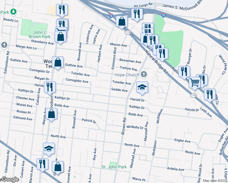 map of restaurants, bars, coffee shops, grocery stores, and more near 9017 Harold Drive in Berkeley