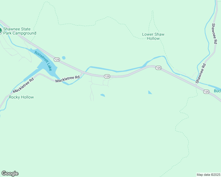 map of restaurants, bars, coffee shops, grocery stores, and more near 6470 B Ohio 125 in Scioto County