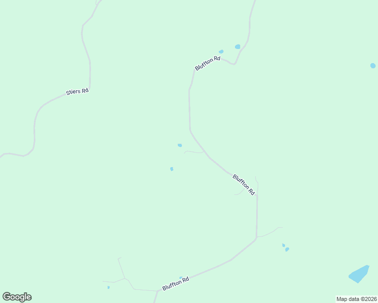 map of restaurants, bars, coffee shops, grocery stores, and more near 554 Bluffton Road in Rhineland