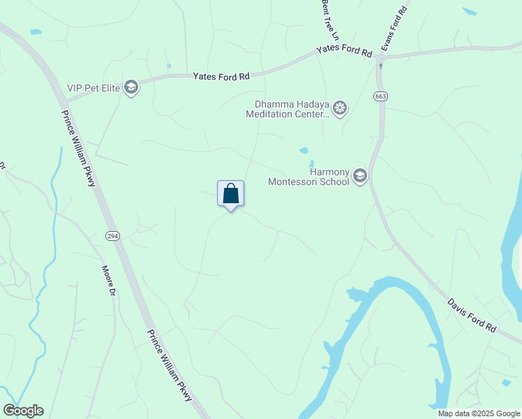 map of restaurants, bars, coffee shops, grocery stores, and more near 6986 Jeremiah Court in Manassas