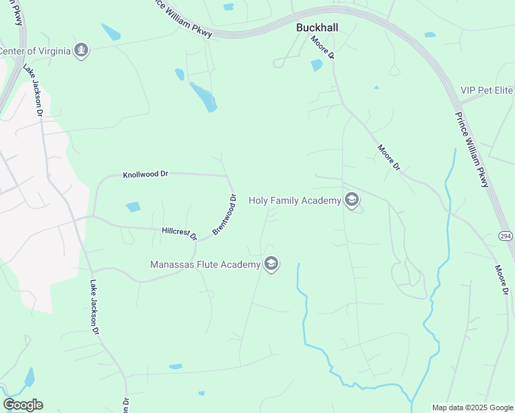 map of restaurants, bars, coffee shops, grocery stores, and more near 10630 Palace Court in Manassas